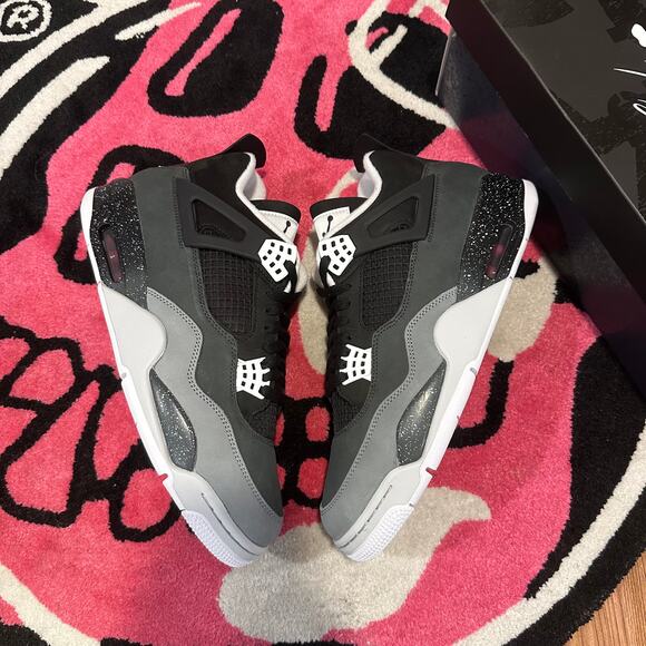 Jordan 4 Retro Fear (2024) - Size 11.5 - Brand New - Picture 2 of 8